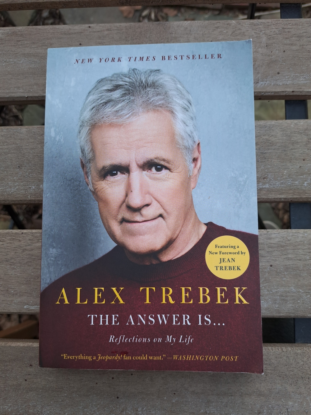 Alex Trebek, The Answer Is... Reflections On My Life